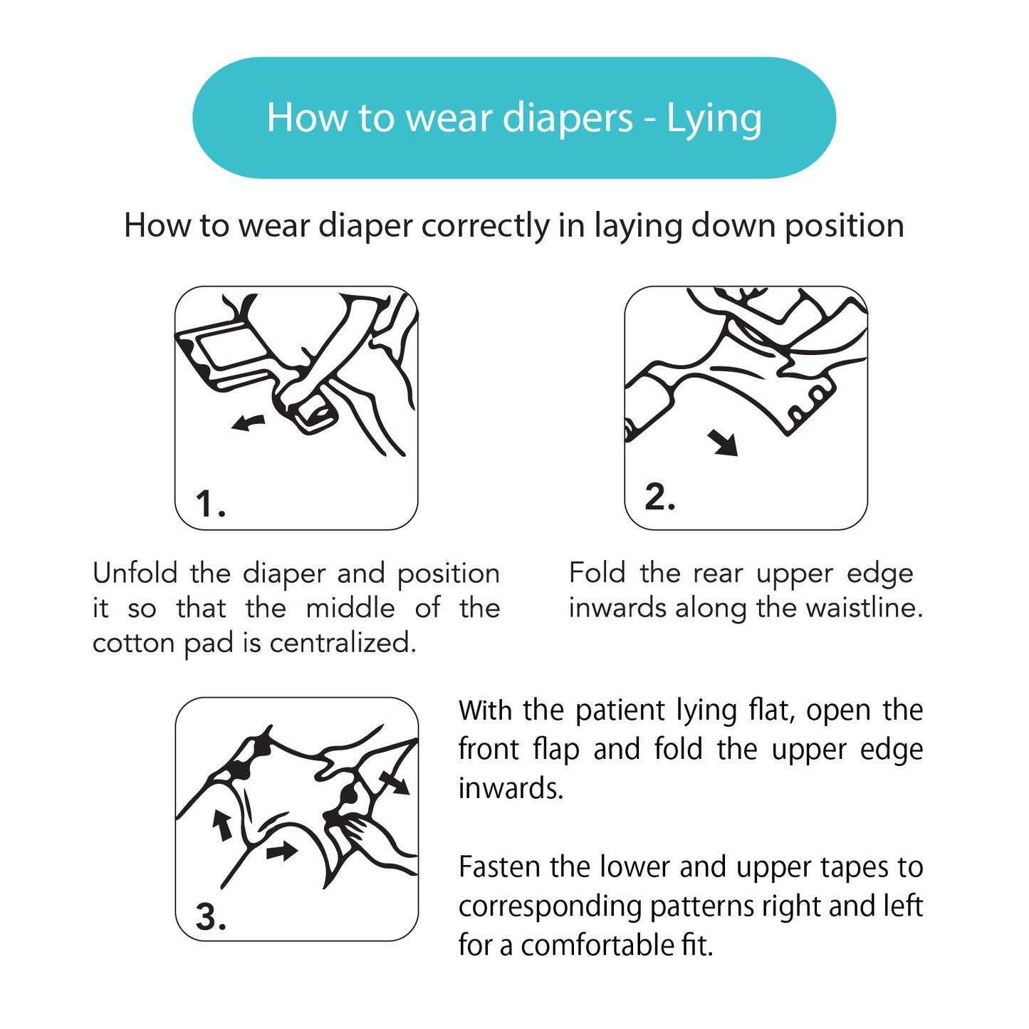 Nateen Plus (Adult Diapers - 10 Pieces)