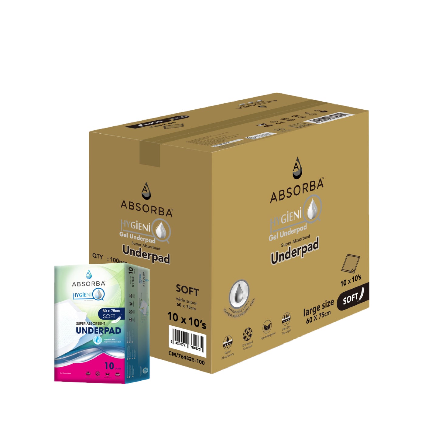 HygieniQ Underpads 10s