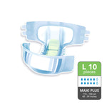 Nateen MAXI Plus (Adult Diapers - 10 Pieces)