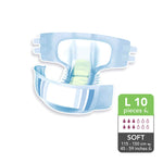 Nateen Soft (Adult Diapers - 10 Pieces)