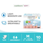 Nateen Soft (Adult Diapers - 10 Pieces)