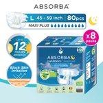 Nateen Maxi Plus (Adult Diapers - 10 Pieces)