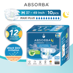 Nateen Maxi Plus (Adult Diapers - 10 Pieces)