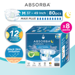 Nateen Maxi Plus (Adult Diapers - 10 Pieces)