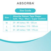 Nateen Plus (Adult Diapers - 10 Pieces)