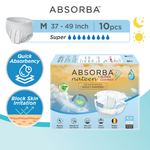 Nateen Super ClothAir (Adult Diapers - 10 Pieces)