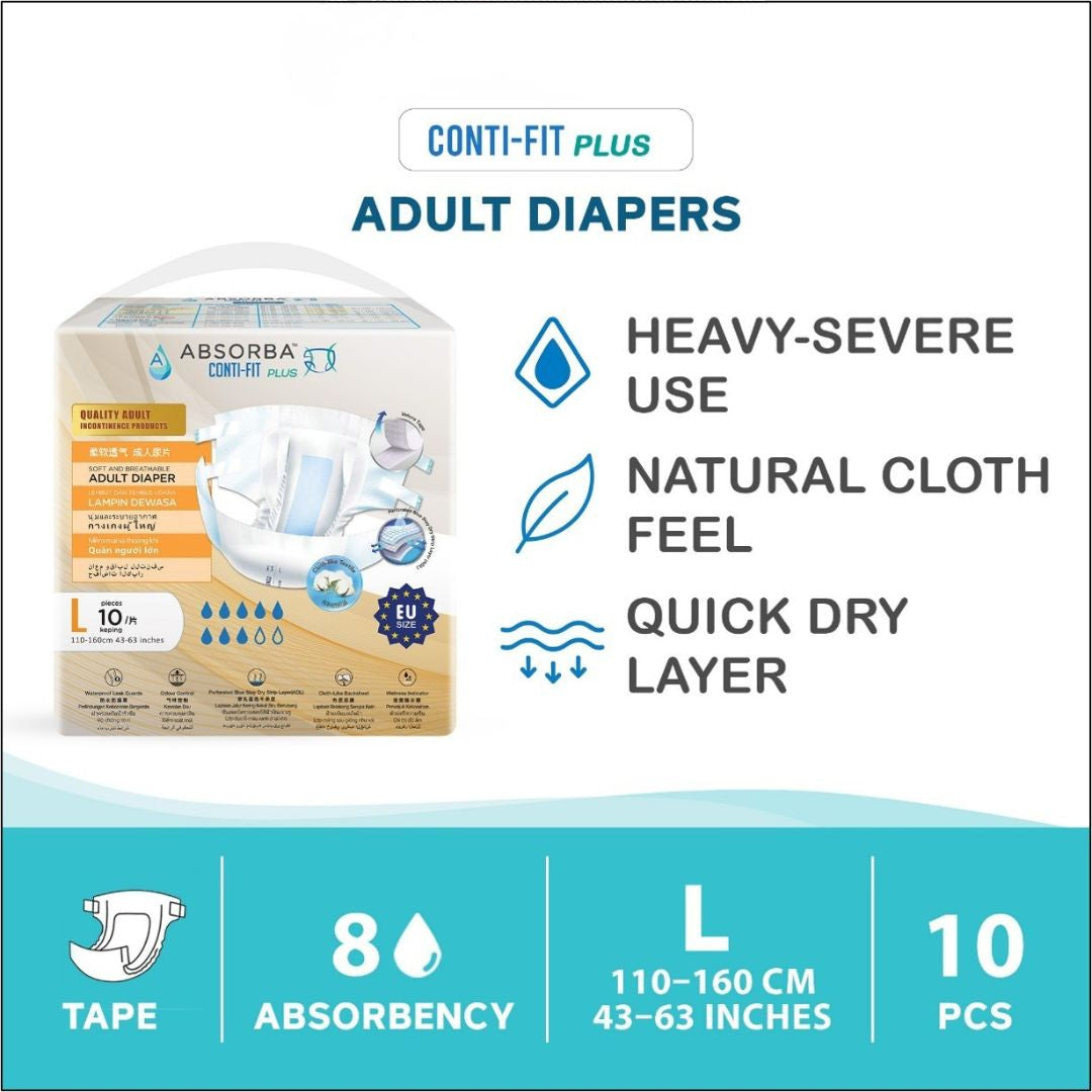 Conti-Fit Plus Adult Diapers