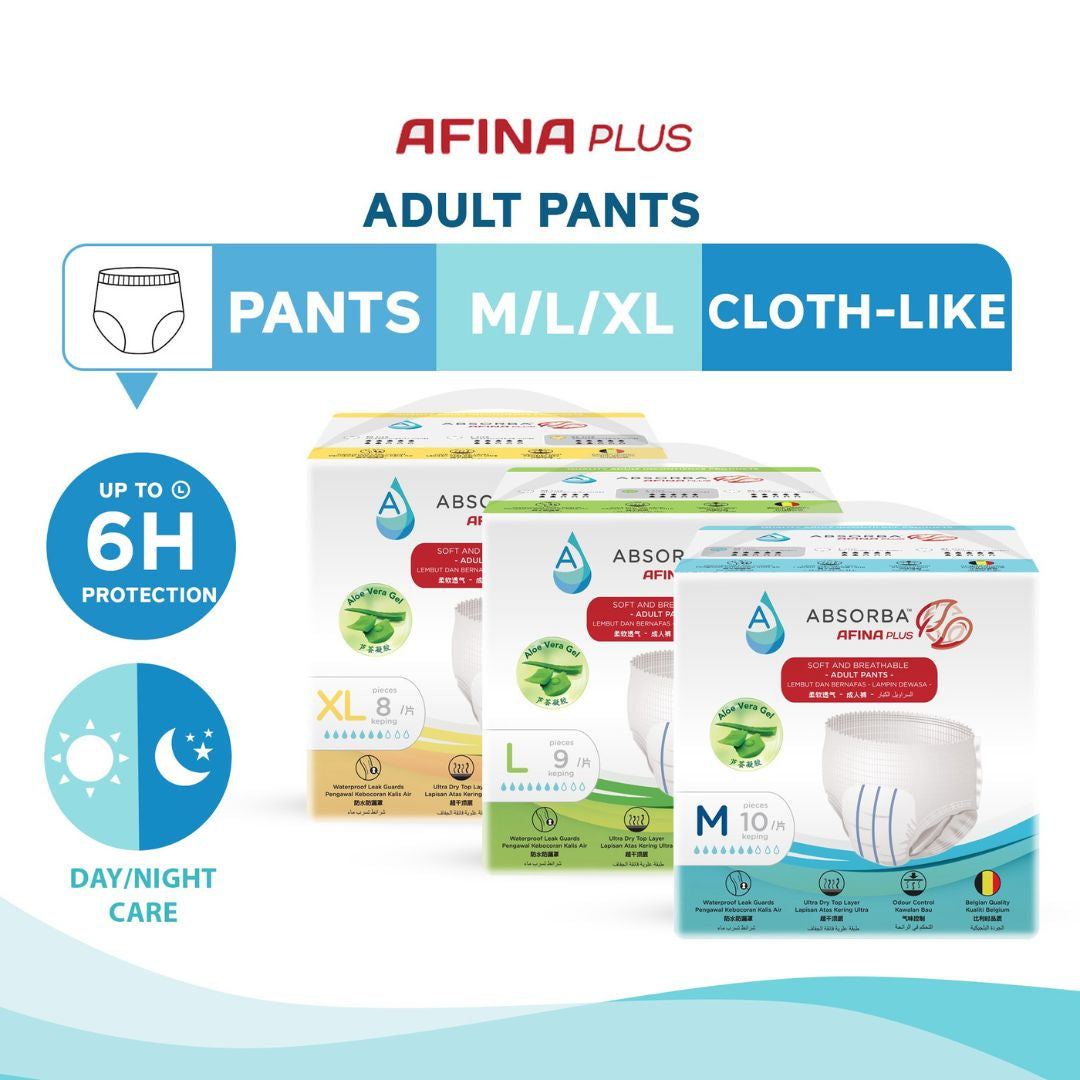 Nateen Afina Plus Pull Up Pants - 10 Pieces
