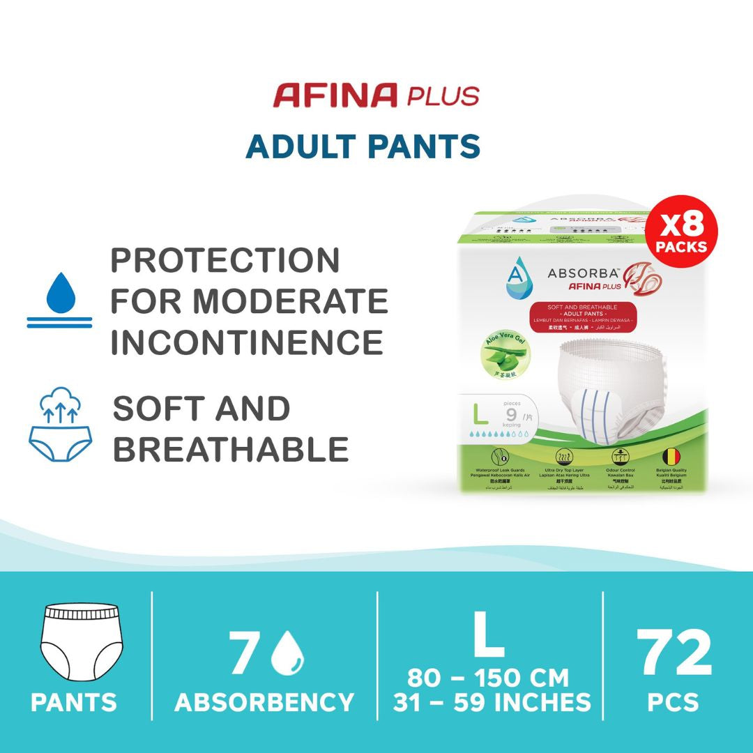 Nateen Afina Plus Pull Up Pants - 10 Pieces