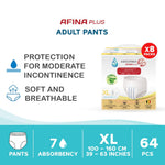 Nateen Afina Plus Pull Up Pants - 10 Pieces