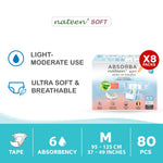 Nateen Soft (Adult Diapers - 10 Pieces)