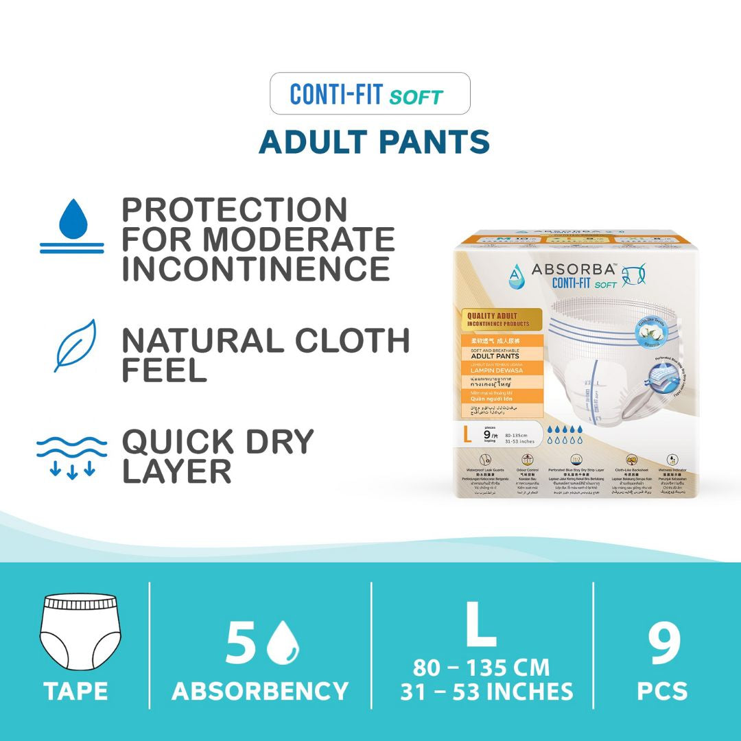 Conti-Fit Soft Adult Pants