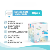 Nateen Soft Underpads (10 Pads)
