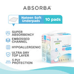 Nateen Soft Underpads (10 Pads)