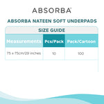 Nateen Soft Underpads (10 Pads)