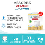 Nateen Afina Plus Pull Up Pants - 10 Pieces