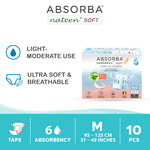 Nateen Soft (Adult Diapers - 10 Pieces)