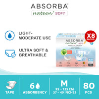Nateen Soft (Adult Diapers - 10 Pieces)