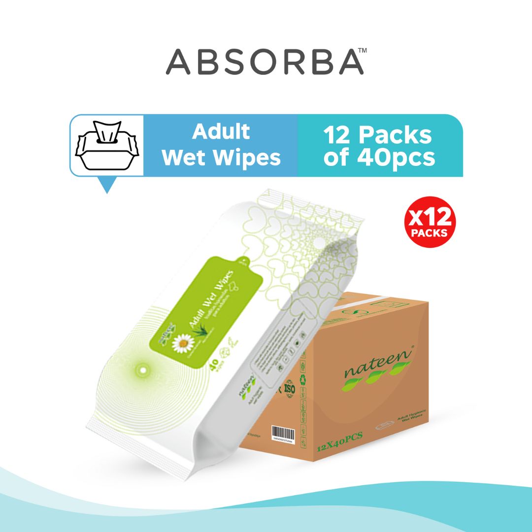 Nateen Wet Wipes (40 Pieces)