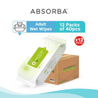 Nateen Wet Wipes (40 Pieces)