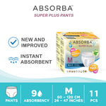 Absorba Super Plus Pull Up Pants - (M) 10+1