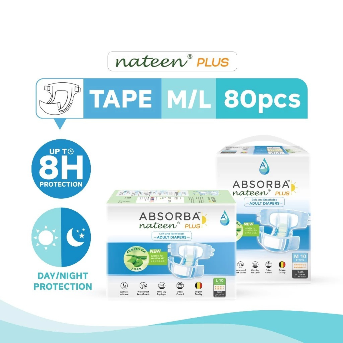 Nateen Plus Adult Diapers
