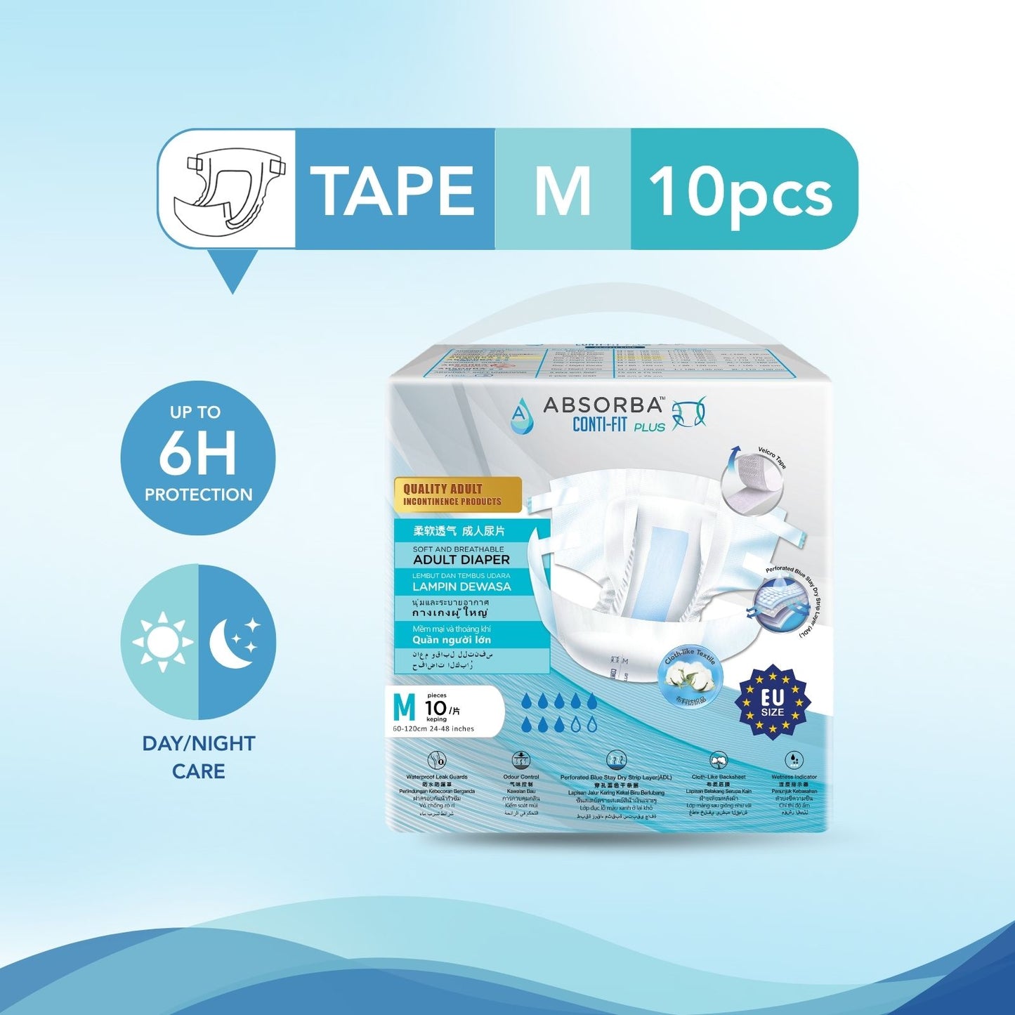 Conti-Fit Plus Adult Diapers