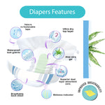 Nateen Super ClothAir Adult Diapers - 10s