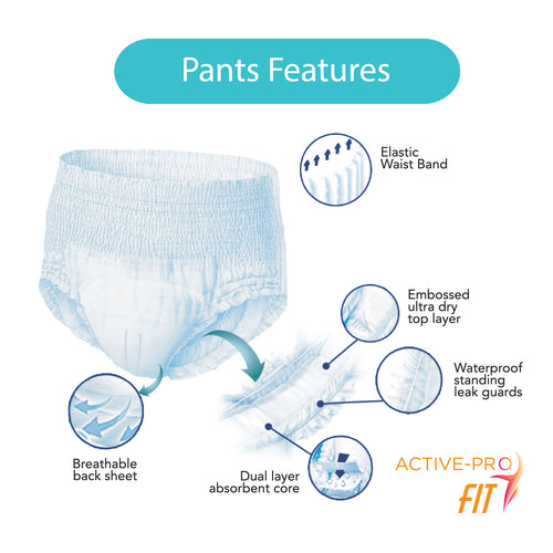 Adult Pull Up Pants, Adult Pull On Diapers - Absorba – Absorba Singapore
